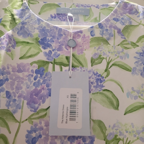 NWT Artemis Dress in Blue Hydrangea - Picture 5 of 6